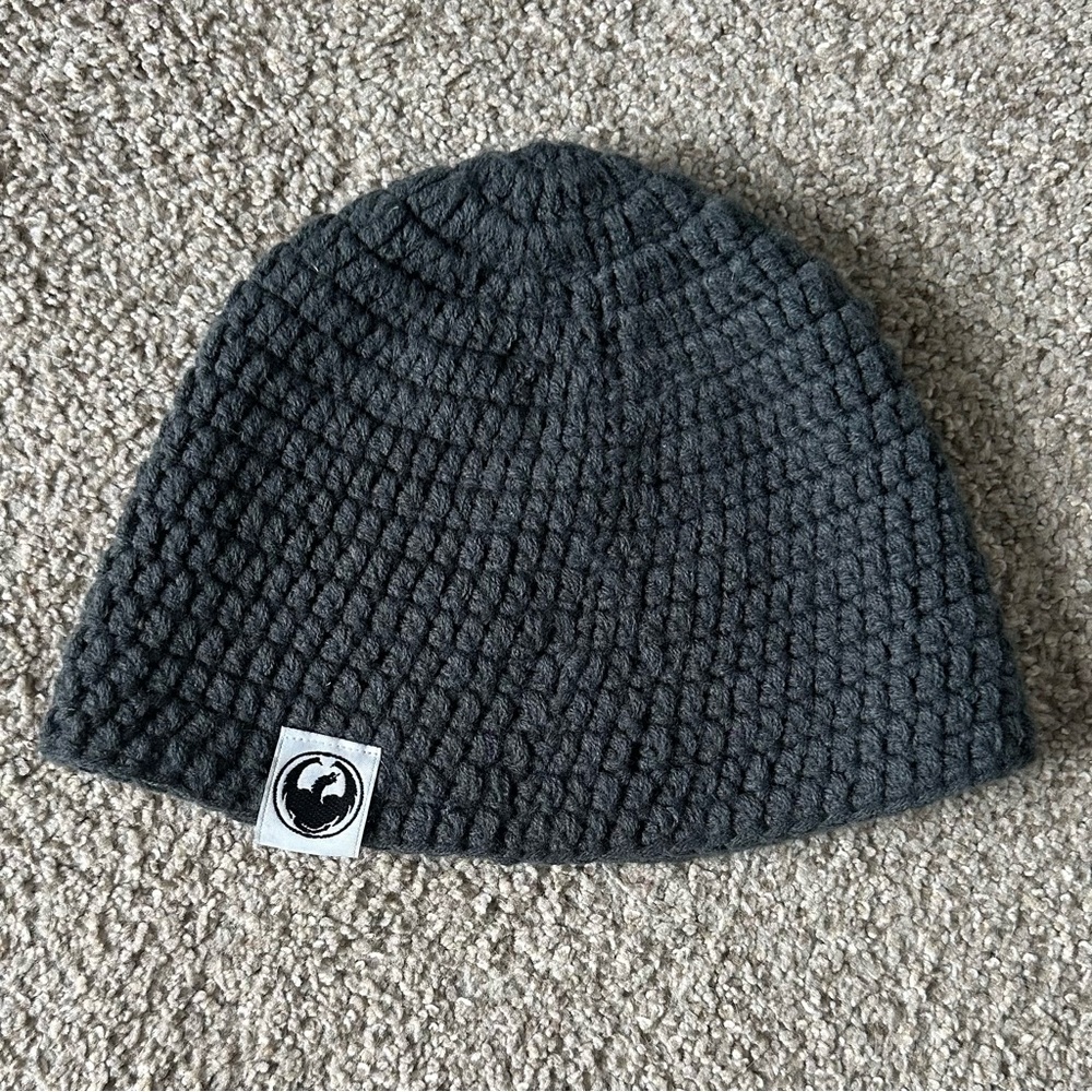Dragon Alliance Gray Knit Beanie